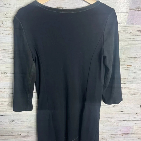 Theory black long sleeve mini dress with pockets size  medium - Picture 7 of 10